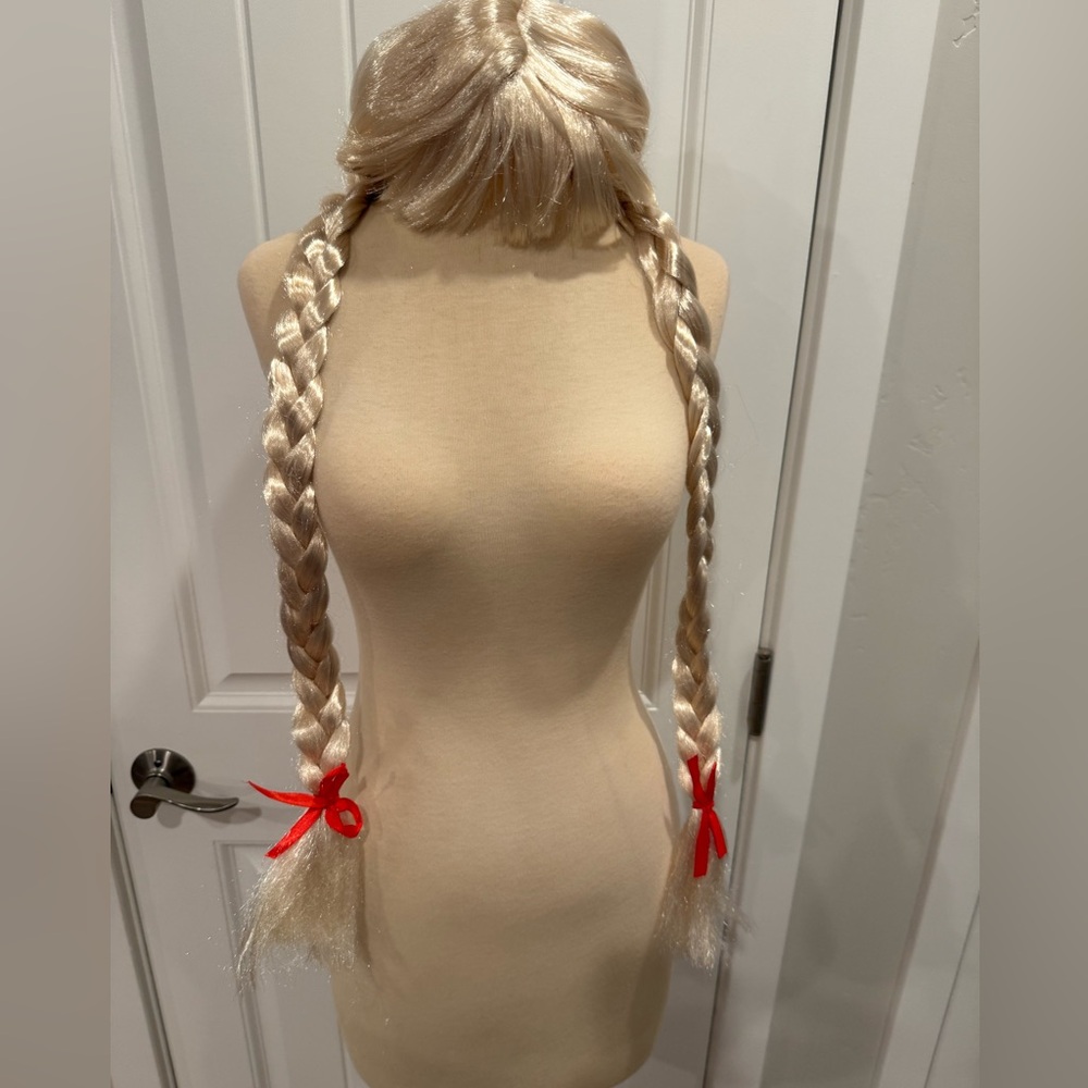 New - Blonde Braided Wig